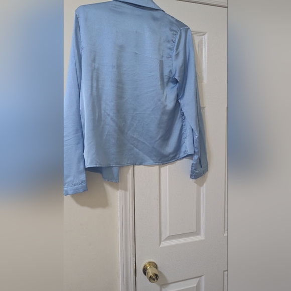 Light Blue Button-Up Shirt - Picture 2 of 2